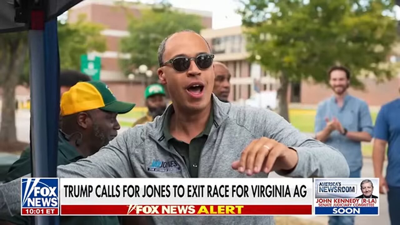 Trump urges Dem candidate to drop out 'IMMEDIATELY' after sinister messages revealed