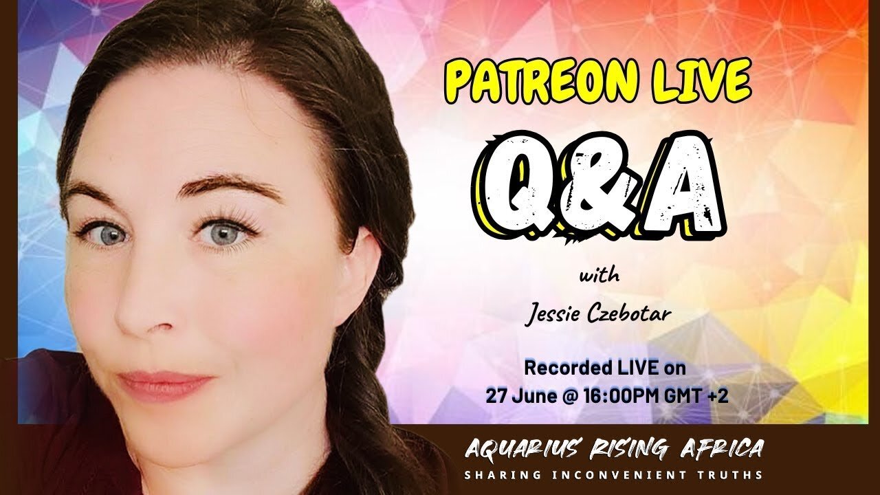 Patreon Q & A with Jessie Czebotar - Recorded Live on 27 June 2025