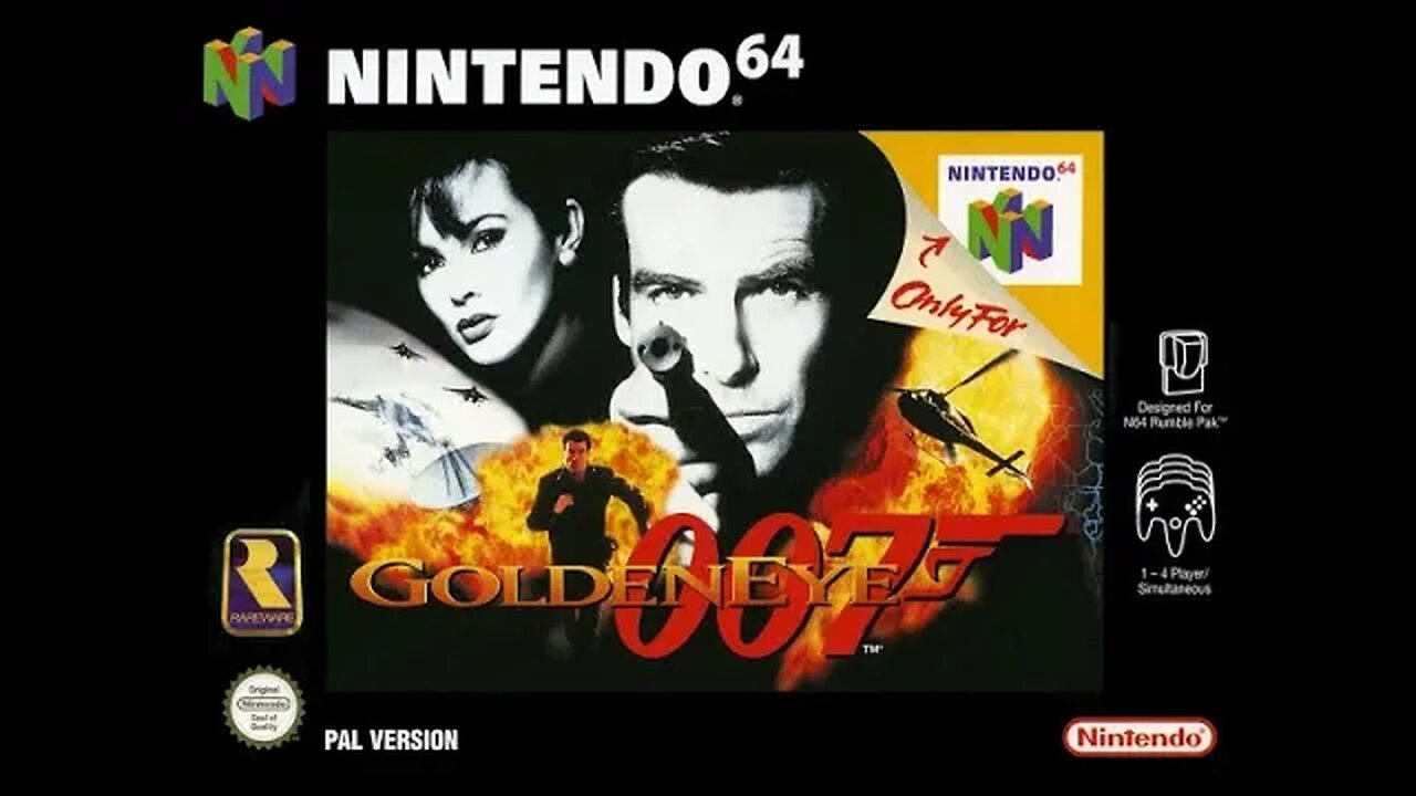 GoldenEye N64 - Invisibility Cheat Unlocked