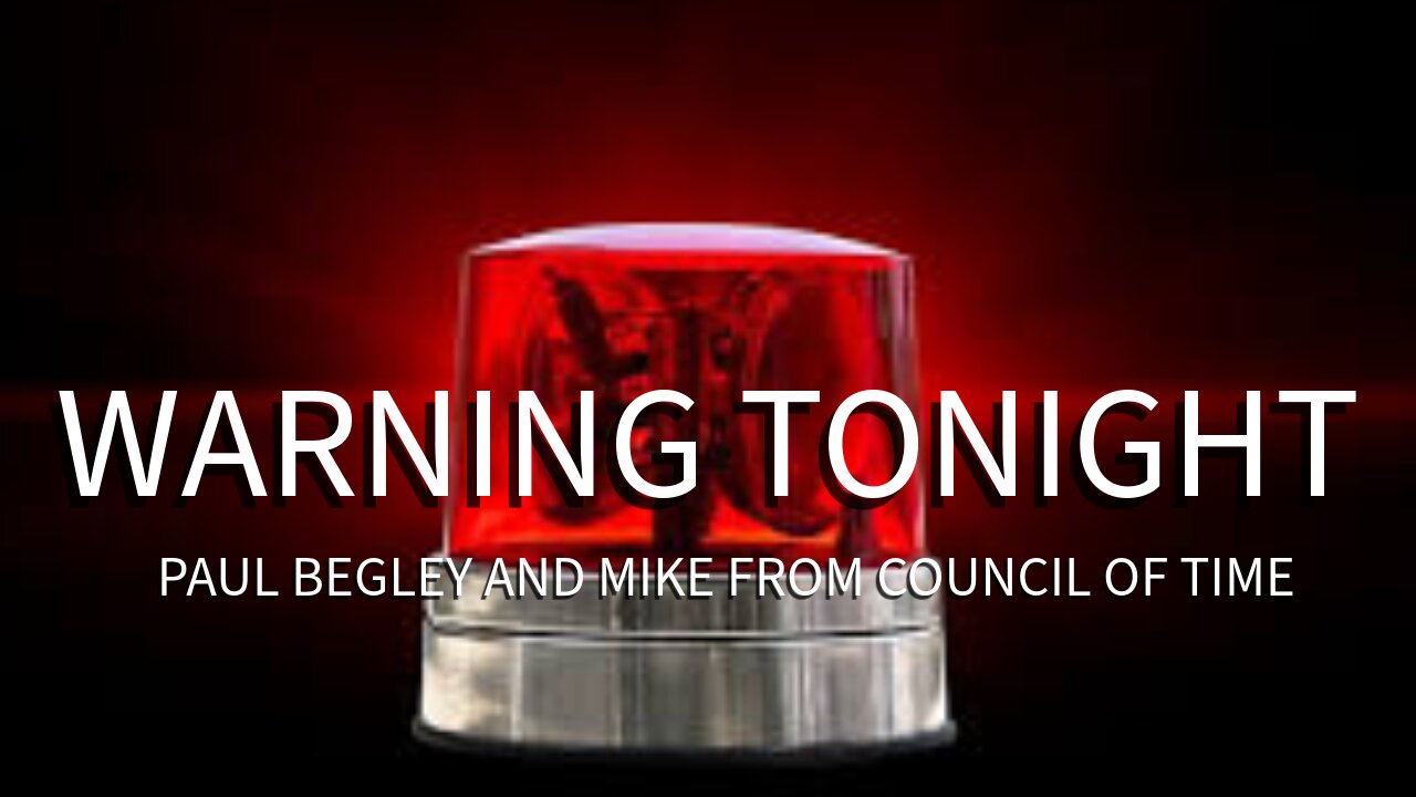 Paul Begley And MFATW "Warning Tonight"
