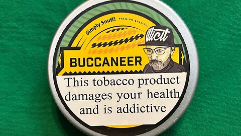 Simply Snuff Buccaneer Nasal Snuff Review