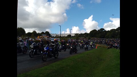Charity Motorcycle Ride 1500 + Bikers