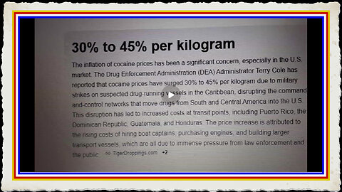 TRUMP'S COCAINE INFLATION - GOOOO TRUMP