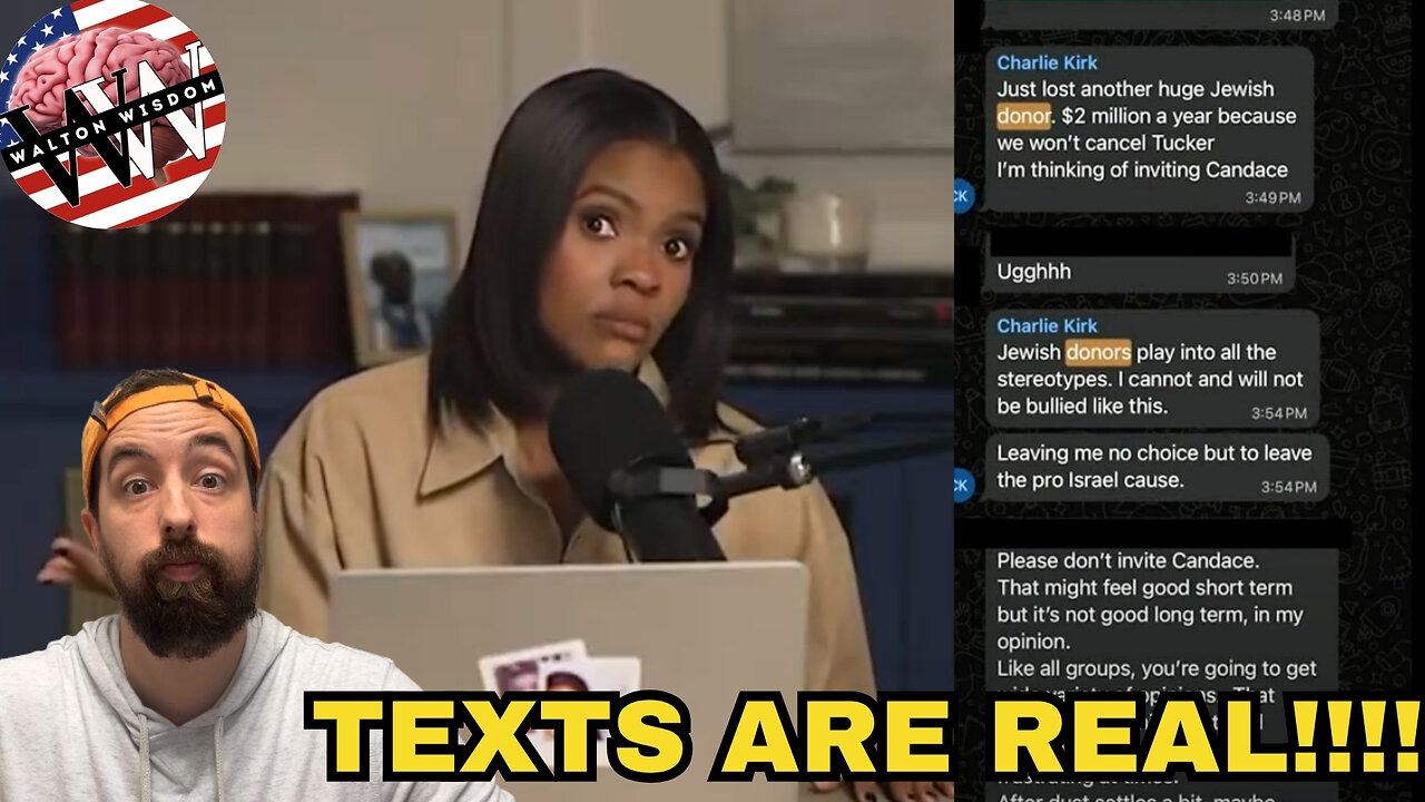 Andrew Kolvet CONFIRMS Texts Candace Owens Released Are REAL