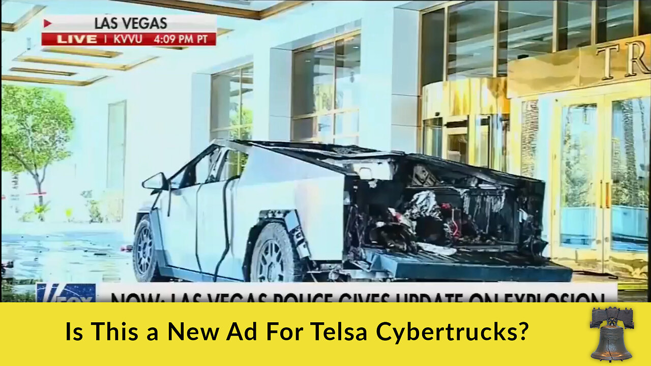 Is This a New Ad For Telsa Cybertrucks?