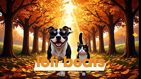 1 hours of lofi music to study on a sunny autumn day