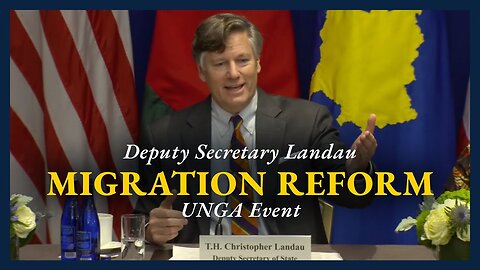 Deputy Secretary Landau hosts The Global Refugee & Asylum System: What Went Wrong and How to Fix It