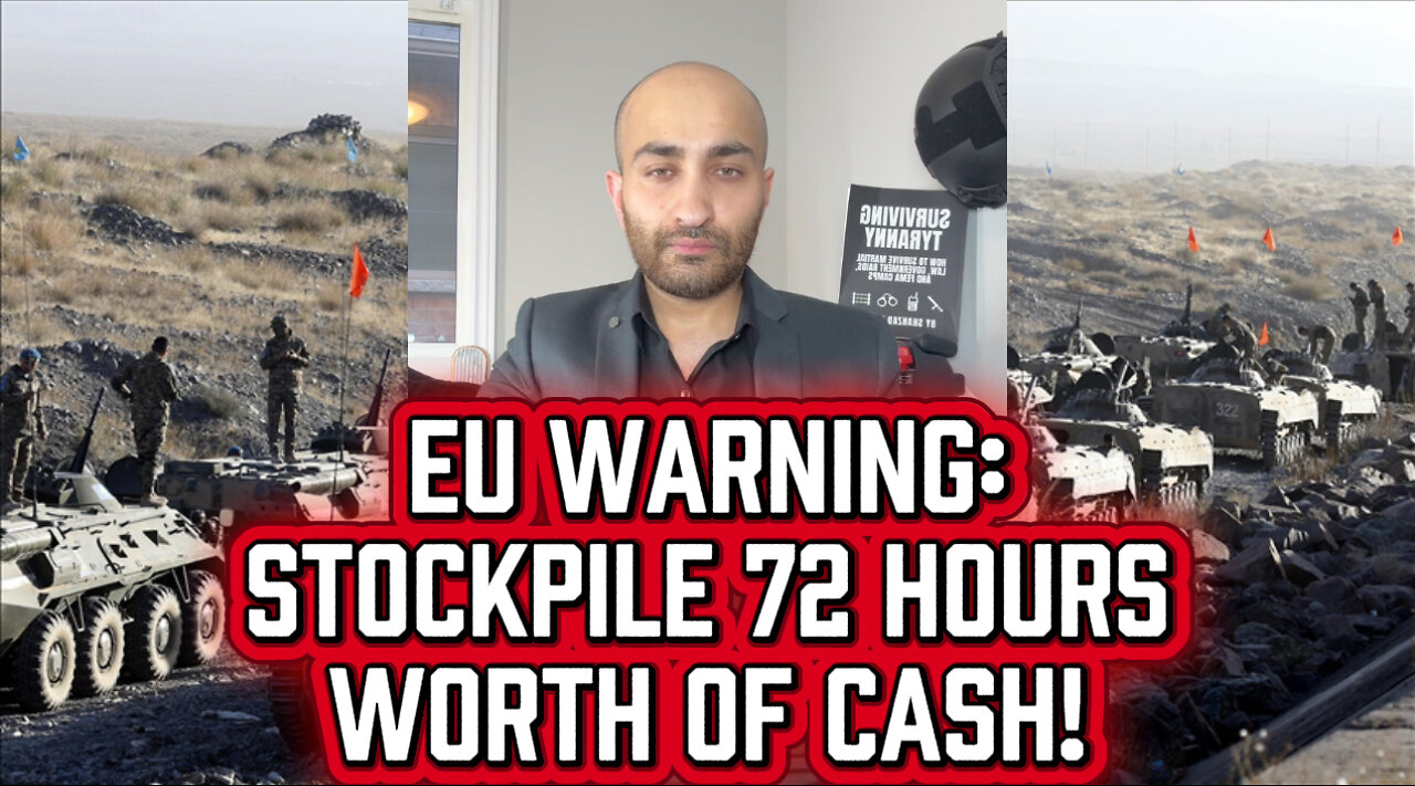 EU Warning: Stockpile 72 Hours of Emergency Cash For a Grid Failure