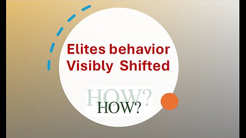 Elites Behavioral Shift