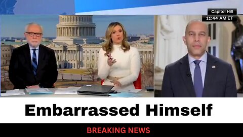 Hakeem Jeffries Just Embarrassed Himself On CNN