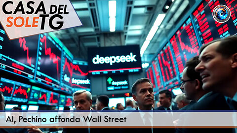 CasaDelSoleTG 28.01.25 - AI, Pechino affonda Wall Street