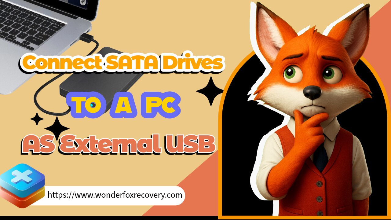 How to Connect SATA SSD & HDD to A Computer As External USB? Step-by-Step Guide