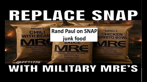 Rand Paul on SNAP being junk food