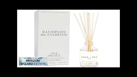 Sweet Water Decor Salt & Sea Reed Diffuser Set Sea Salt Review