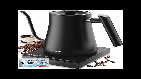 Fabuletta Electric Kettle Gooseneck Kettles for Pour Over Coffee Tea Hot Water Review