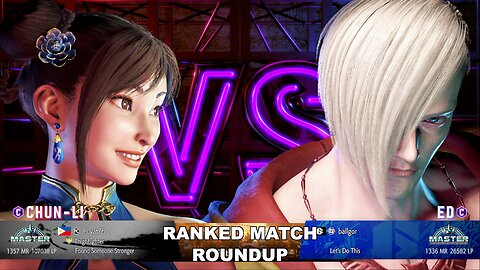 Kuya Kalbo SF6 Ranked Roundup. Chun Li Master Rank [Hori Fight Stick]