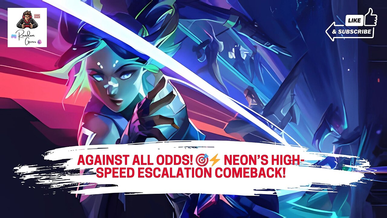 Against All Odds! 🎯⚡ Neon’s High-Speed Escalation Comeback! #valorant #trending #trend #like #share