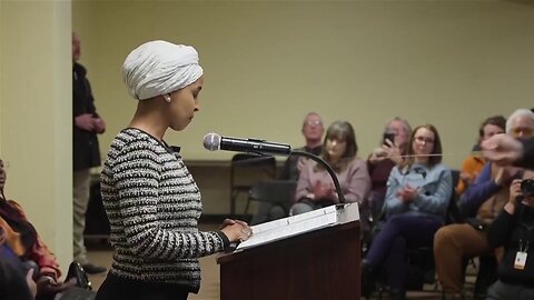 New video shows chaos as Ilhan Omar Is sprayed with Mystery Substance.