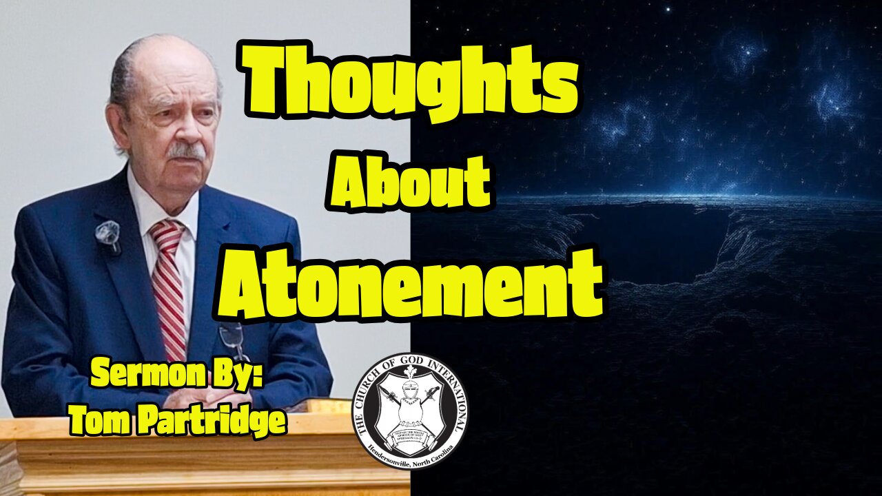 Thoughts About Atonement