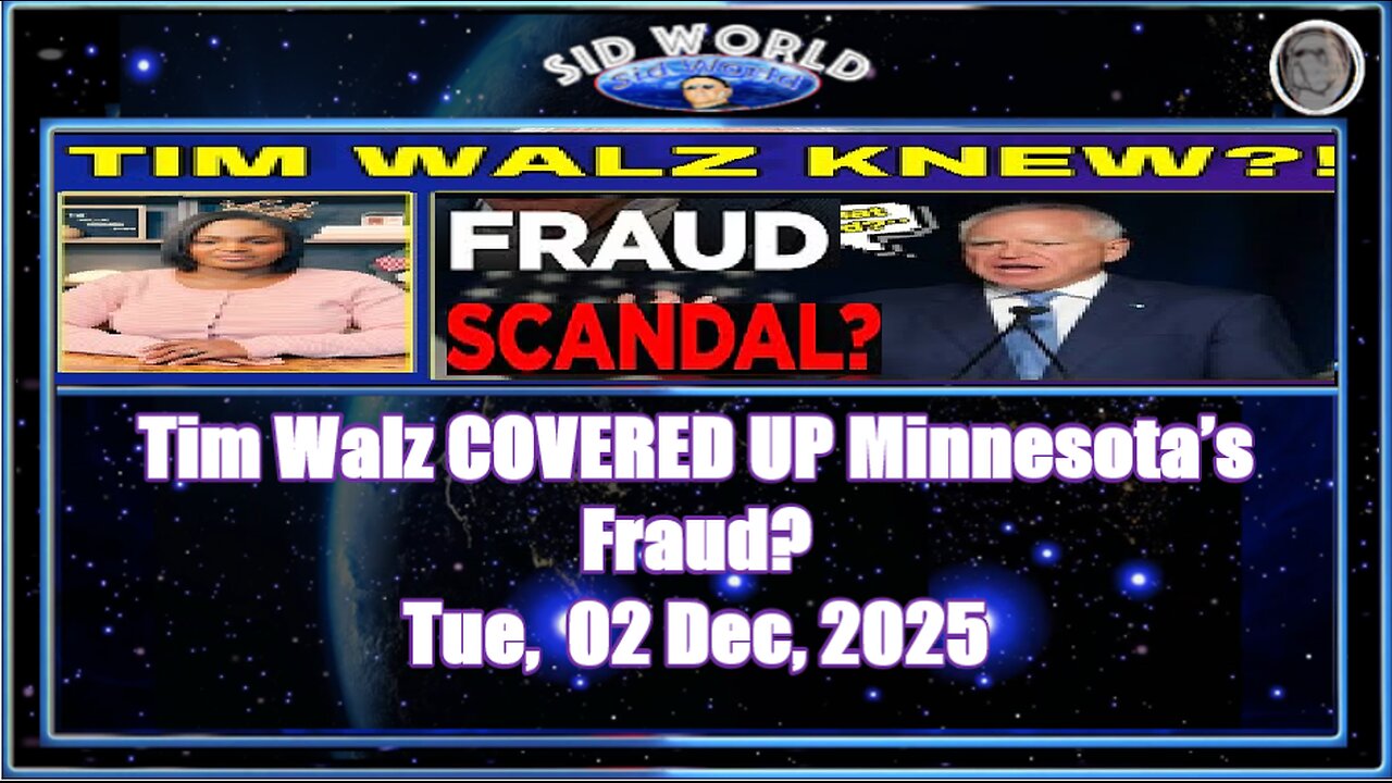 Tim Walz COVERED UP Minnesota’s Fraud
