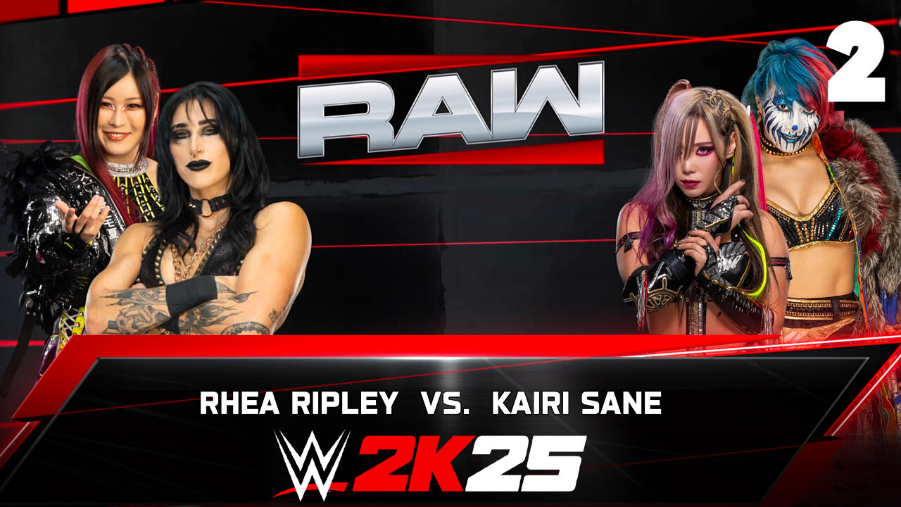 WWE 2K25 Raw October 13th 2025 - Match 2: Brutality!