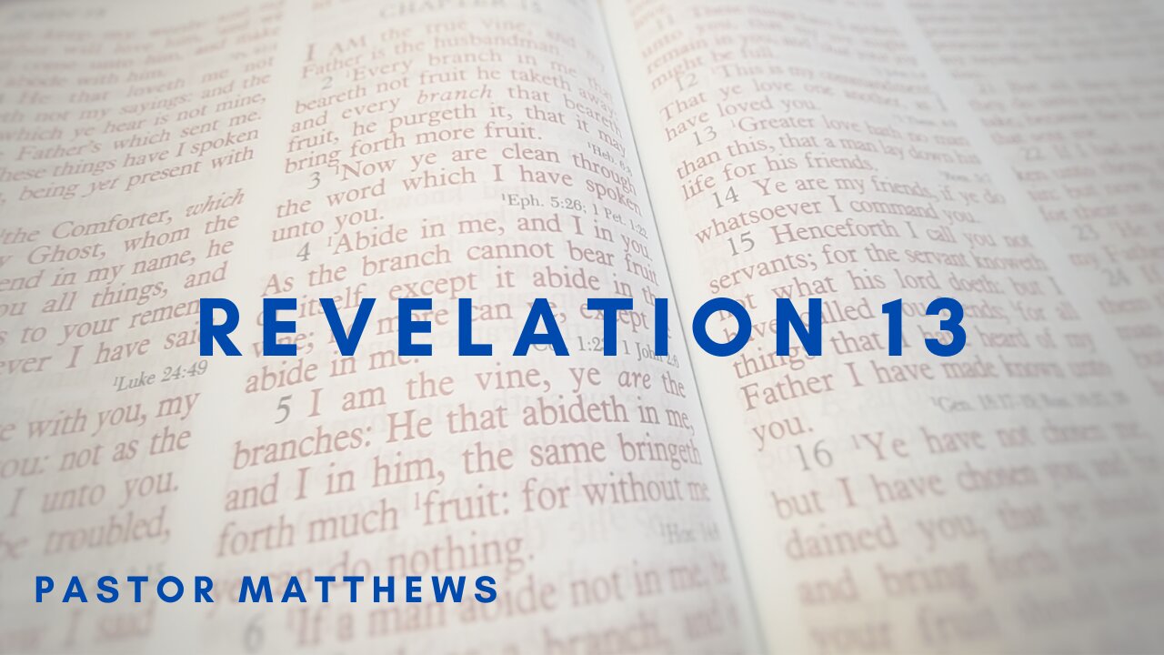 Revelation 13 | Abiding Word Baptist