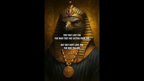 they may love you for what they can get from you