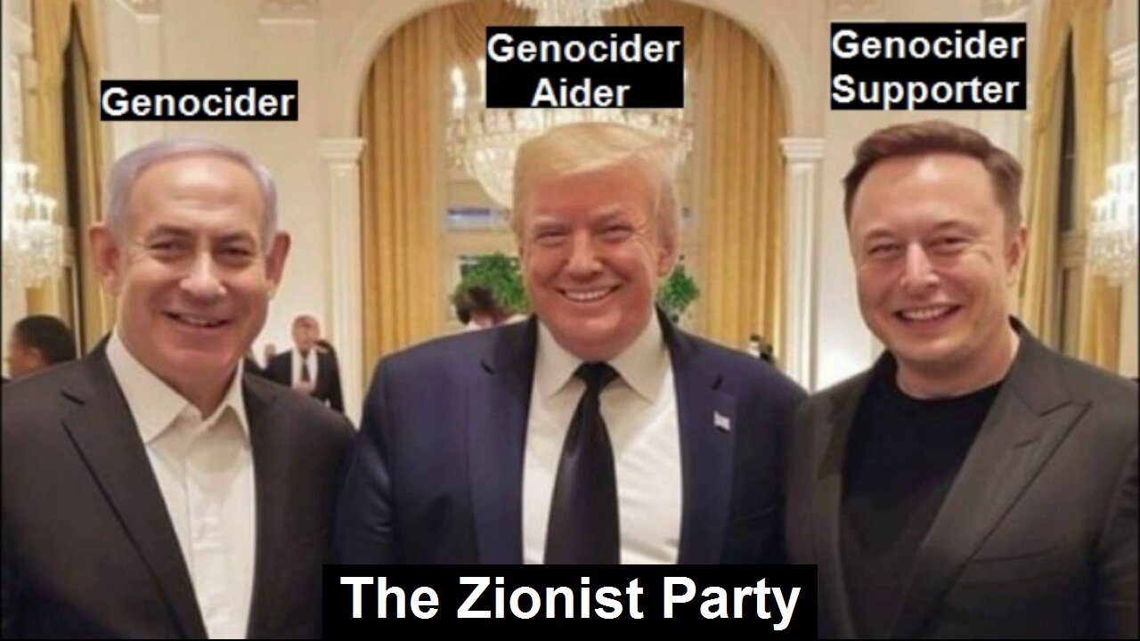 Trump Supports Genocide of Palestine