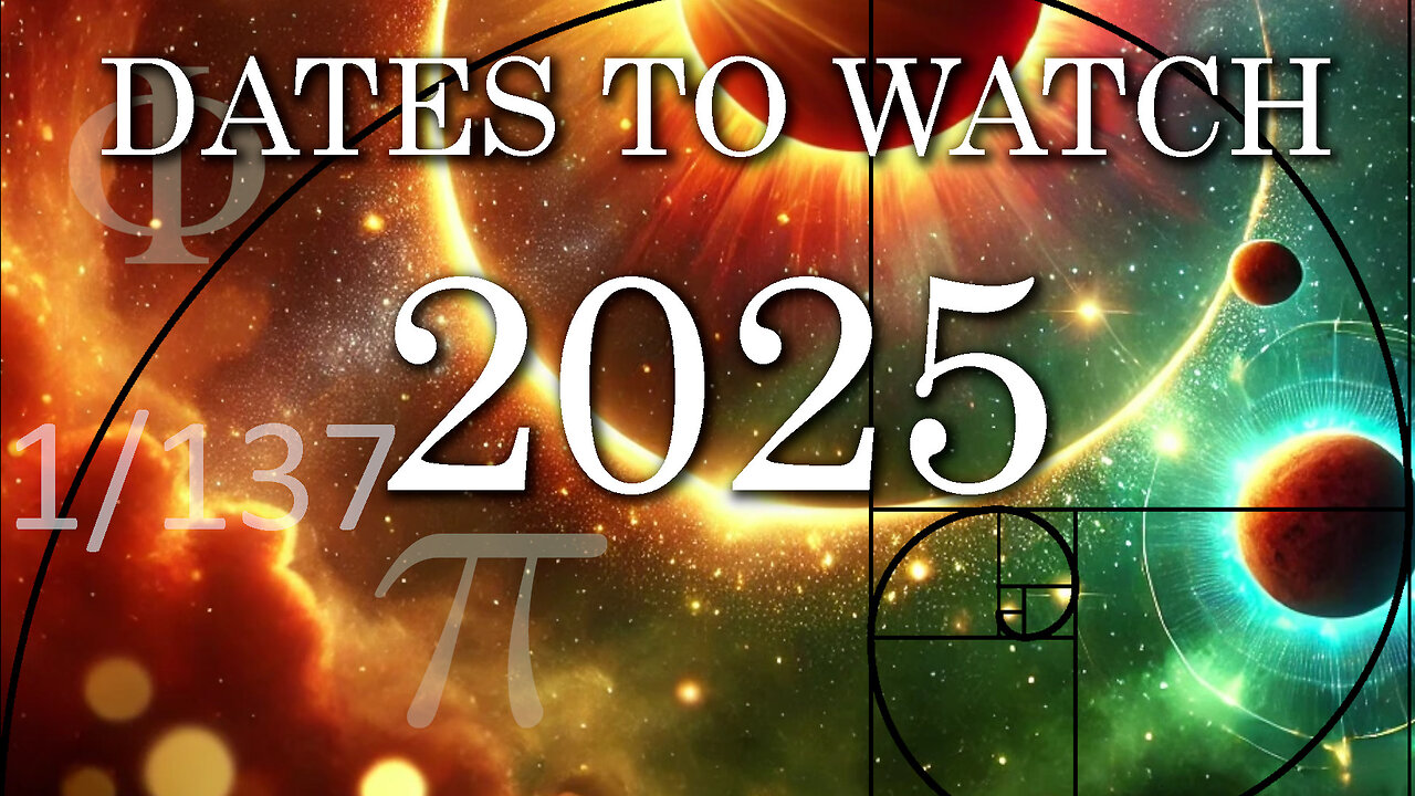 ✨🤩Dates to Watch in 2025