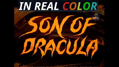 🎬 Son of Dracula (1943) — IN REAL COLOR — FULL MOVIE (HD)