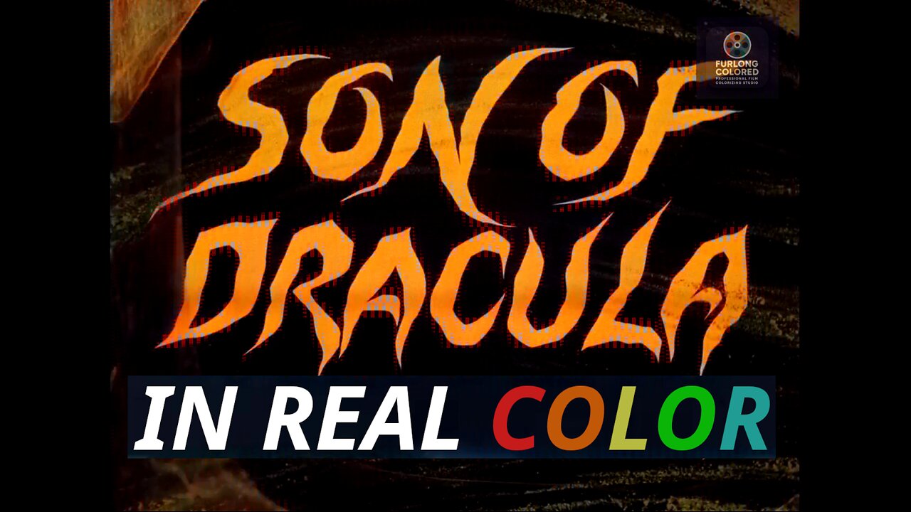 🎬 Son of Dracula (1943) — IN REAL COLOR — FULL MOVIE (HD)