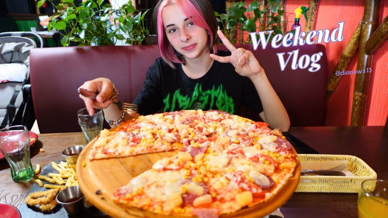 Weekend Vlog | Pizza, aquarium, etc