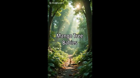 A giant mango tree 🌳 😋