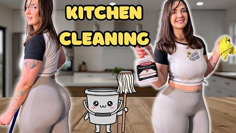 SATISFYING KITCHEN CLEANING