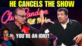 Bill Maher LOSES IT & ENDS SHOW When Neil deGrasse Tyson Says This