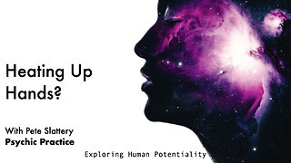 Heat Up Hands (Qi/Prana Experiment) with Thermal Camera