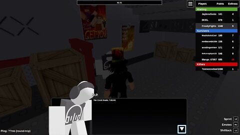 Roblox - Die of Death Gameplay - OMG, The Points NPC Talked - No Commentary - 9/30/2025