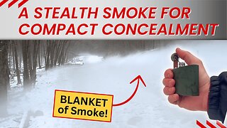 The Flask Fogger: A Stealthy Smoke For Compact Concealment