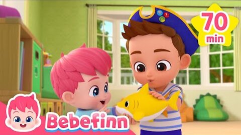 Finn's Bestie! Baby Shark Doo Doo Doo | Nursery Rhymes for Kids
