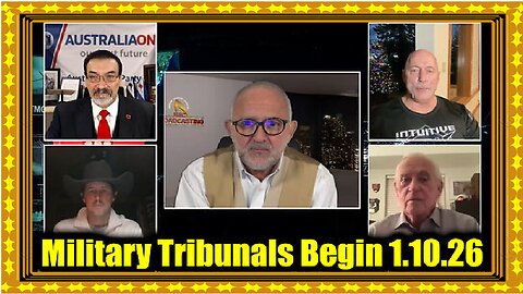 Michael Jaco, Derek Johnson, JMC & Riccardo Bosi - Military Tribunals Begin 1.10.26