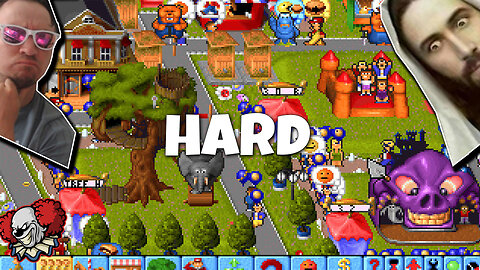 Theme Park is feckin hard! (PS1 1994)