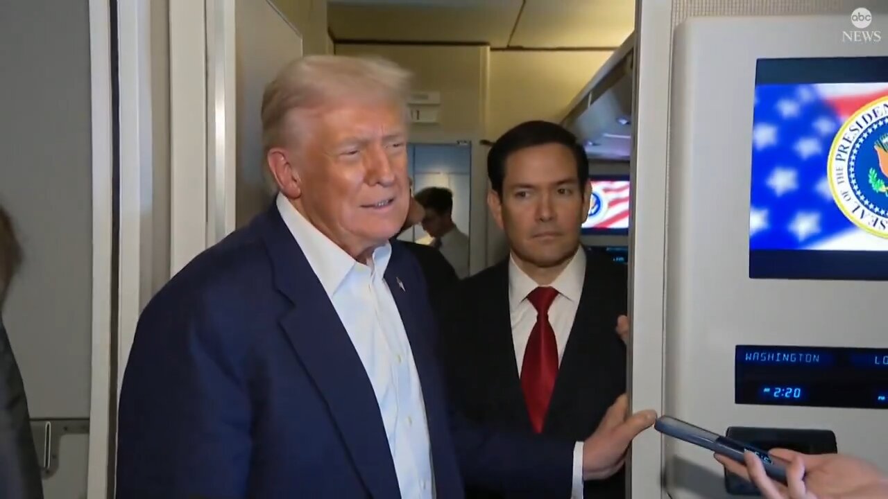 🎯 POTUS responds to serving a third term in 2028.