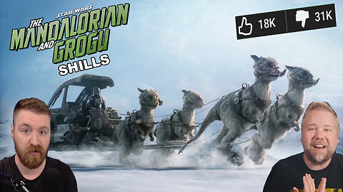 Paid Disney Star Wars Shills REFUSE to Criticize The Mandalorian and Grogu Super Bowl Ad