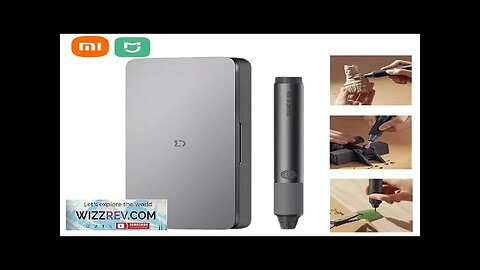 Xiaomi Mijia Electric Engraving Pen Set Mini Drill Variable Speed 800mAh Battery Review