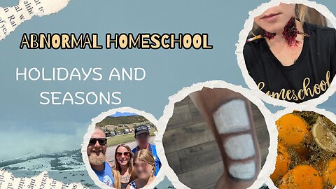 Welcome to the nightmare in my head ! Let's talk Holidays and seasons maybe weather ....