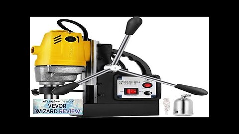 VEVOR 1100W Magnetic Drill Press with 1-1/2 Inch (40mm) Boring Diameter MD40 Review