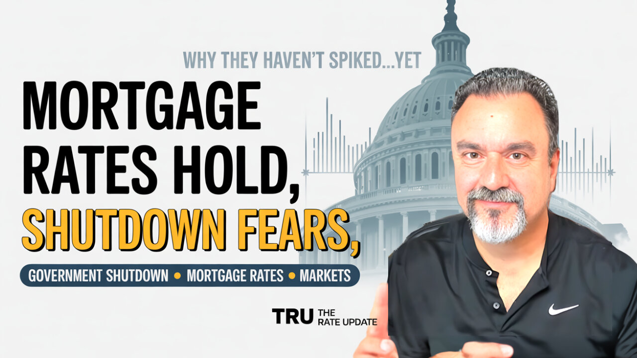 Why Mortgage Rates Are DROPPING Despite Government Shutdown