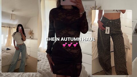 SHEIN autumn try on haul🫶🏼 ad |Alicia Crowe