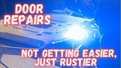 CONTINUING on with the DOOR REPAIRS - HJ WAGON BEATER BUILD EP 9