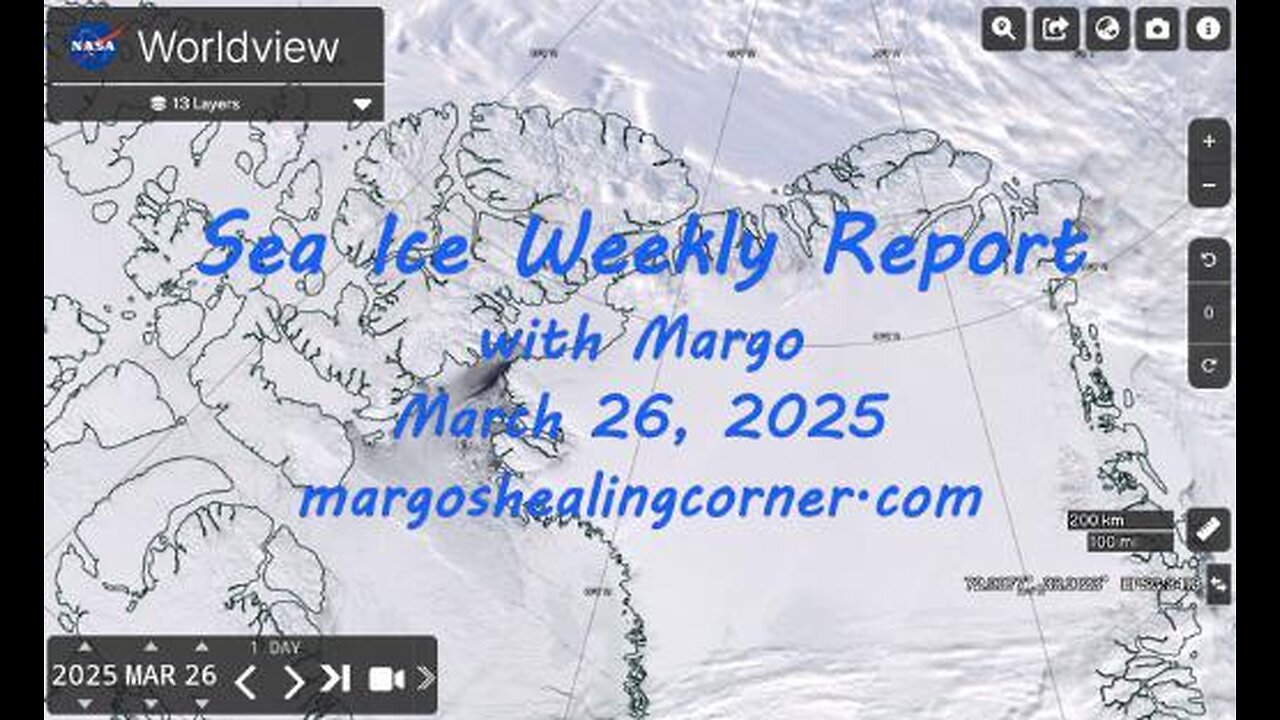 Sea Ice Weekly Report with Margo (Mar. 26, 2025)